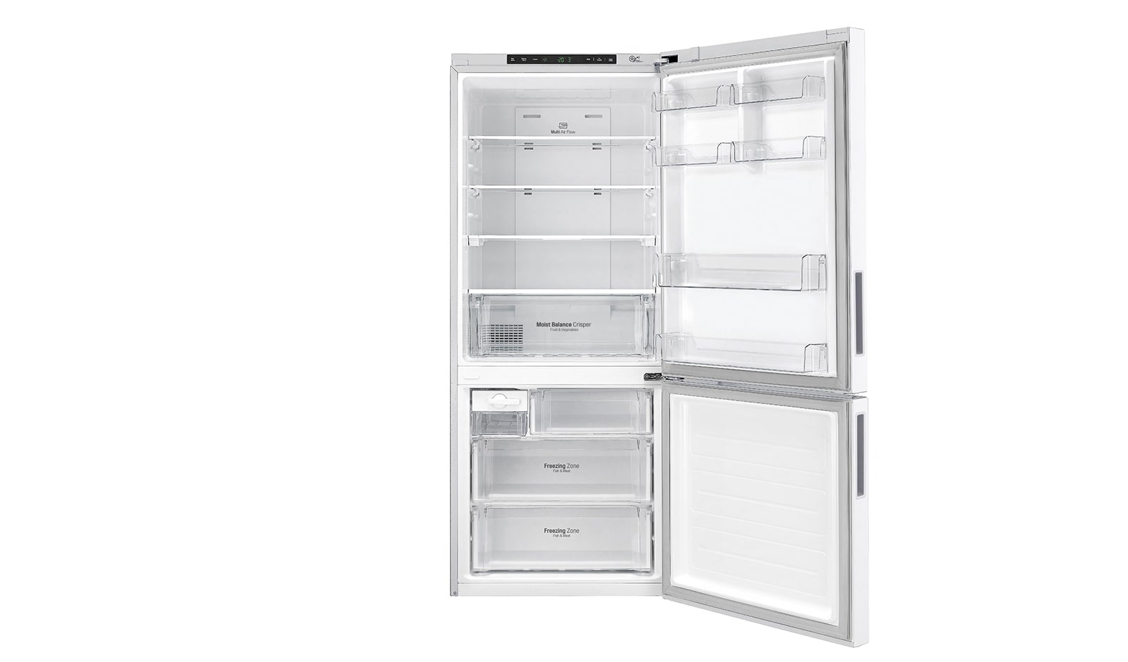 LG 450L Bottom Mount Refrigerator With 4½ Star Energy Rating, GB-450UWLX